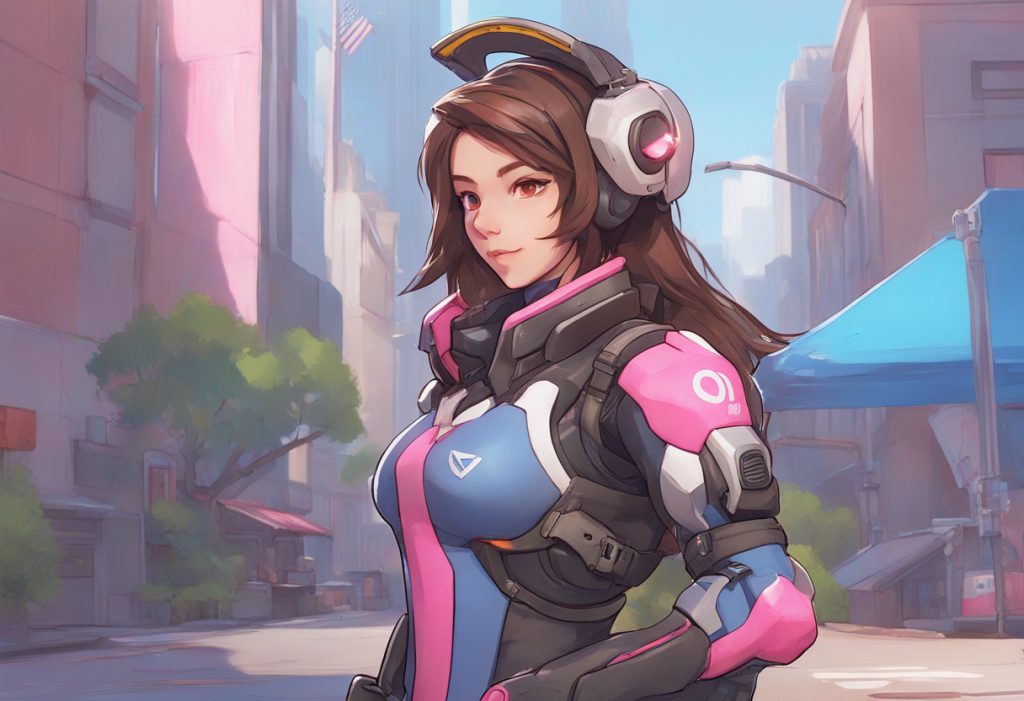 picture of dva from overwatch 2